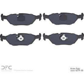 DFC 3000 Semi-Metallic Brake Pads - Dynamic Friction Company 1311-0279-00
