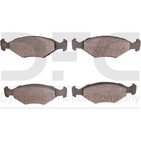 DFC 3000 Semi-Metallic Brake Pads - Dynamic Friction Company 1311-0350-00