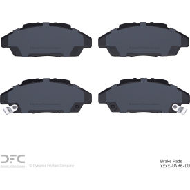 DFC 3000 Semi-Metallic Brake Pads - Dynamic Friction Company 1311-0496-00 DFC 3000 Semi-Metallic Brake Pads - Dynamic Friction Company 1311-0496-00
