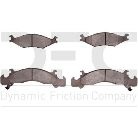DFC 3000 Semi-Metallic Brake Pads - Dynamic Friction Company 1311-0523-00