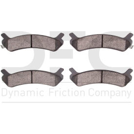 DFC 3000 Semi-Metallic Brake Pads - Dynamic Friction Company 1311-0538-00