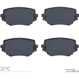 DFC 3000 Semi-Metallic Brake Pads - Dynamic Friction Company 1311-0680-00