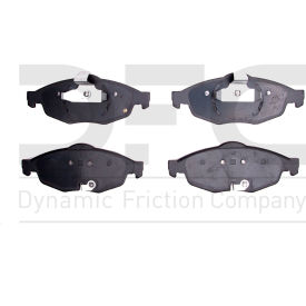 DFC 3000 Semi-Metallic Brake Pads - Dynamic Friction Company 1311-0869-00