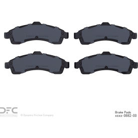 DFC 3000 Semi-Metallic Brake Pads - Dynamic Friction Company 1311-0882-00 DFC 3000 Semi-Metallic Brake Pads - Dynamic Friction Company 1311-0882-00