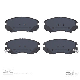 DFC 3000 Semi-Metallic Brake Pads - Dynamic Friction Company 1311-0924-00