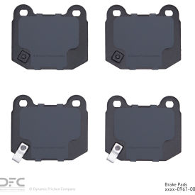 DFC 3000 Semi-Metallic Brake Pads - Dynamic Friction Company 1311-0961-00