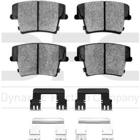 DFC 3000 Semi-Met Pads and Hardware Kit - Dynamic Friction Company 1311-1057-03 DFC 3000 Semi-Met Pads and Hardware Kit - Dynamic Friction Company 1311-1057-03