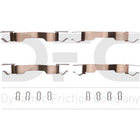 DFC Disc Brake Hardware Kit - Dynamic Friction Company 340-07000 DFC Disc Brake Hardware Kit - Dynamic Friction Company 340-07000