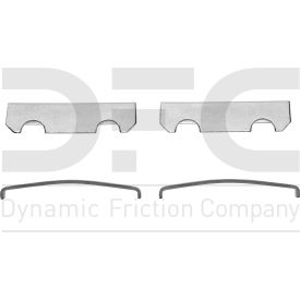 DFC Disc Brake Hardware Kit - Dynamic Friction Company 340-47045