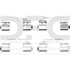 DFC Disc Brake Hardware Kit - Dynamic Friction Company 340-63040 DFC Disc Brake Hardware Kit - Dynamic Friction Company 340-63040