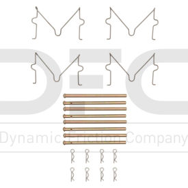 DFC Disc Brake Hardware Kit - Dynamic Friction Company 340-69000