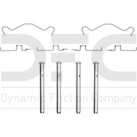 DFC Disc Brake Hardware Kit - Dynamic Friction Company 340-76044 DFC Disc Brake Hardware Kit - Dynamic Friction Company 340-76044