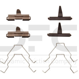 DFC Disc Brake Hardware Kit - Dynamic Friction Company 340-80014 DFC Disc Brake Hardware Kit - Dynamic Friction Company 340-80014
