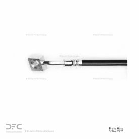 DFC Brake Hose - Dynamic Friction Company 350-40302