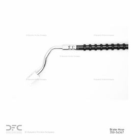 DFC Brake Hose - Dynamic Friction Company 350-54347
