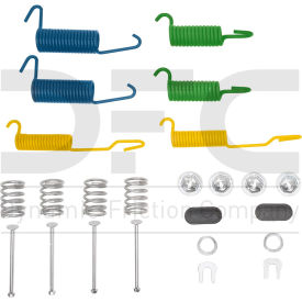 DFC Drum Brake Hardware Kit - Dynamic Friction Company 370-54014 DFC Drum Brake Hardware Kit - Dynamic Friction Company 370-54014