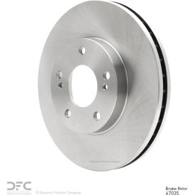 Disc Brake Rotor - Dynamic Friction Company 600-67035