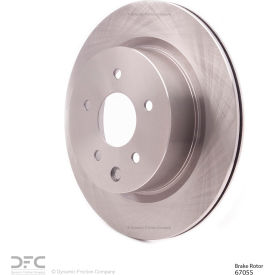 DFC GEOSPEC Coated Rotor - Blank - Dynamic Friction Company 604-67055