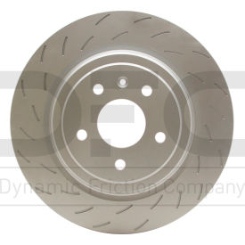DFC GEOSPEC Coated Rotor - Slotted - Dynamic Friction Company 614-47046