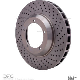 Disc Brake Rotor - Drilled - Dynamic Friction Company 620-02012D Disc Brake Rotor - Drilled - Dynamic Friction Company 620-02012D