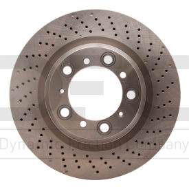 Disc Brake Rotor - Drilled - Dynamic Friction Company 620-02109D