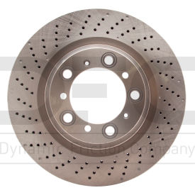Disc Brake Rotor - Drilled - Dynamic Friction Company 620-02110D