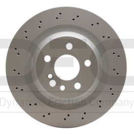 DFC GEOSPEC Coated Rotor - Drilled - Dynamic Friction Company 624-63057 DFC GEOSPEC Coated Rotor - Drilled - Dynamic Friction Company 624-63057