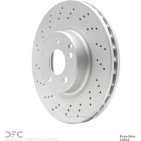 DFC GEOSPEC Coated Rotor - Drilled - Dynamic Friction Company 624-63063