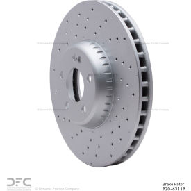 DFC GEOSPEC Coated Rotor - Drilled - Dynamic Friction Company 624-63119