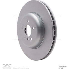 DFC Hi-Carbon Alloy GEOMET Coated Rotor - Dynamic Friction Company 900-31168 DFC Hi-Carbon Alloy GEOMET Coated Rotor - Dynamic Friction Company 900-31168