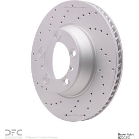 DFC Hi-Carbon Alloy Rotor - Drilled - Dynamic Friction Company 920-02037D