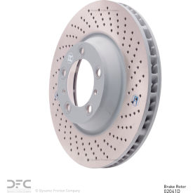 DFC Hi-Carbon Alloy Rotor - Drilled - Dynamic Friction Company 920-02041D