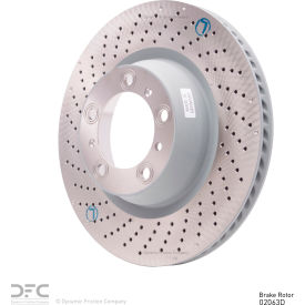 DFC Hi-Carbon Alloy Rotor - Drilled - Dynamic Friction Company 920-02063D