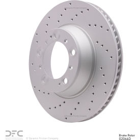 DFC Hi-Carbon Alloy Rotor - Drilled - Dynamic Friction Company 920-02066D