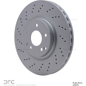 DFC Hi-Carbon Alloy Rotor - Drilled - Dynamic Friction Company 920-63070