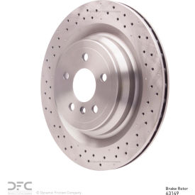 DFC Hi-Carbon Alloy Rotor - Drilled - Dynamic Friction Company 920-63149