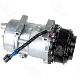 New Sanden/Sankyo SD7H15 Compressor w/ Clutch - Four Seasons 198506 New Sanden/Sankyo SD7H15 Compressor w/ Clutch - Four Seasons 198506