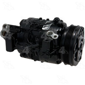 Reman York-Diesel Kiki-Zexel-Seltec DCV14D Compressor w/ Clutch - Four Seasons 57458