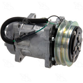 New Sanden/Sankyo FLX7 Compressor w/ Clutch - Four Seasons 68171 New Sanden/Sankyo FLX7 Compressor w/ Clutch - Four Seasons 68171