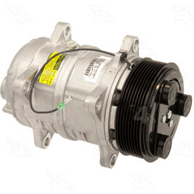 New York-Diesel Kiki-Zexel-Seltec TM16 Compressor w/ Clutch - Four Seasons 68605