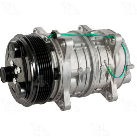New York-Diesel Kiki-Zexel-Seltec TM16 Compressor w/ Clutch - Four Seasons 68613