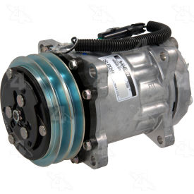 New Sanden/Sankyo SD7H15 Compressor w/ Clutch - Four Seasons 78553 New Sanden/Sankyo SD7H15 Compressor w/ Clutch - Four Seasons 78553