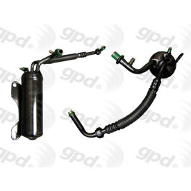 A/C Accumulator with Hose Assembly, Global Parts 1411886 A/C Accumulator with Hose Assembly, Global Parts 1411886