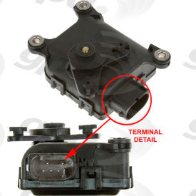 HVAC Mode Door Actuator, Global Parts 1712280 HVAC Mode Door Actuator, Global Parts 1712280
