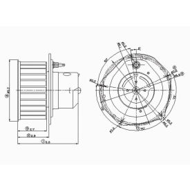 HVAC Blower Motor, Global Parts 2311581