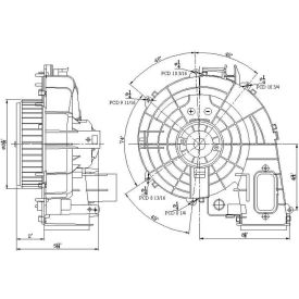 HVAC Blower Motor, Global Parts 2311585