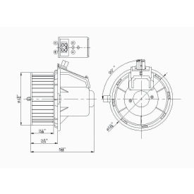 HVAC Blower Motor, Global Parts 2311633