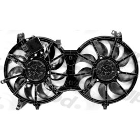 Engine Cooling Fan Assembly, Global Parts 2811635