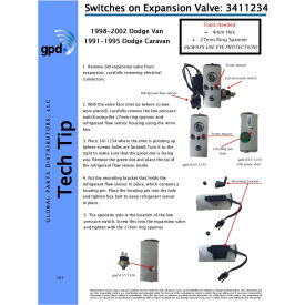 A/C Expansion Valve, Global Parts 3411234