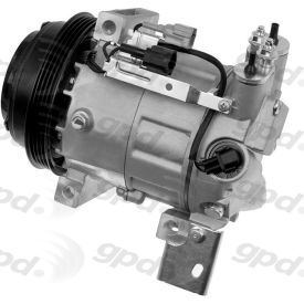 A/C Compressor, Global Parts 6512442
